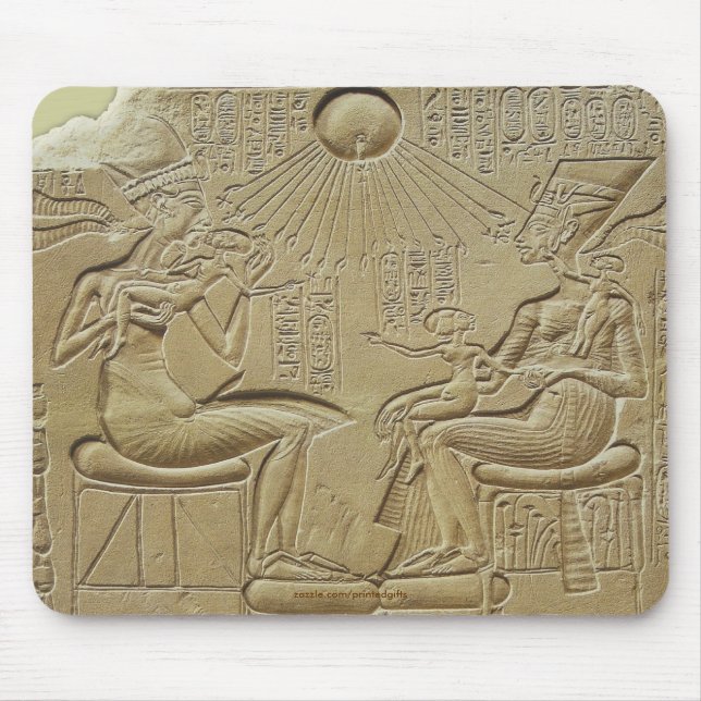 Tapis De Souris Temple ÉGYPTIEN ANCIEN Art Mousepad (Devant)
