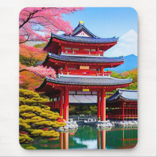 Tapis De Souris Temple japonais