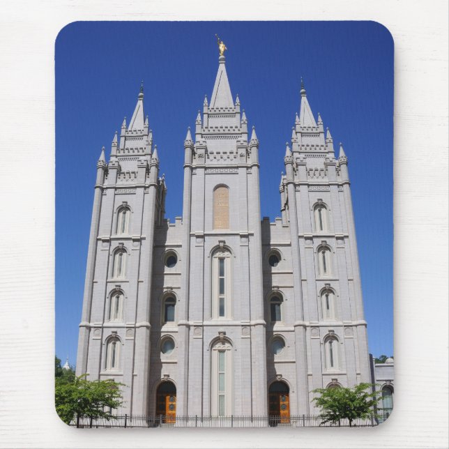 Tapis De Souris Temple (LDS) mormon à Salt Lake City, Utah (Devant)