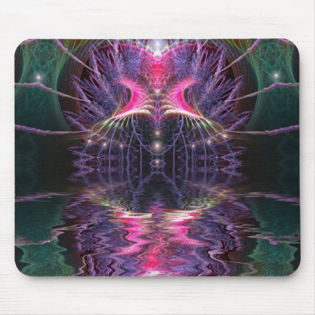 Tapis De Souris Temple Mousepad de fractale (Devant)