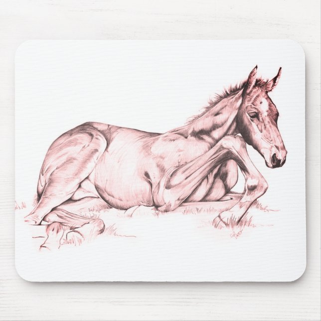 Tapis De Souris Temps calme (saumon) (Devant)