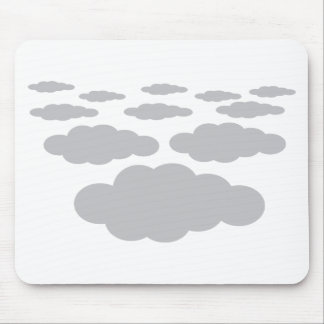 Tapis De Souris temps des nuages gris