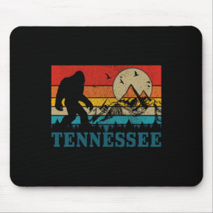 Tapis De Souris Tennessee Bigfoot Vintage Montagnes Nashville Hiki