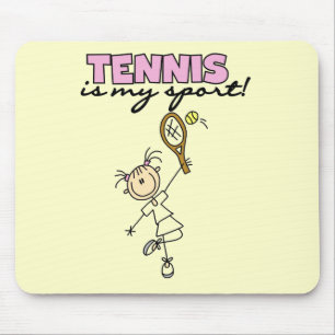Tapis De Souris Tennis mes T-shirts et cadeaux de sport