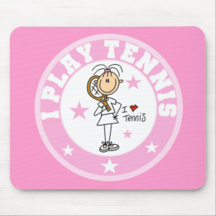 Tapis De Souris Tennis Mousepad de jeu de la fille I