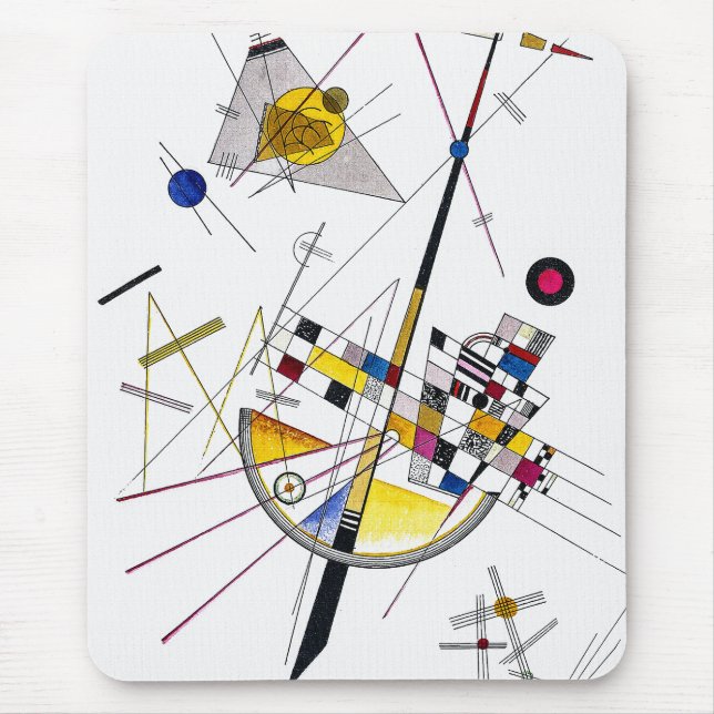 Tapis De Souris Tension délicate #85 - Kandinsky (Devant)