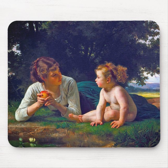 Tapis De Souris Tentation, Bouguereau (Devant)