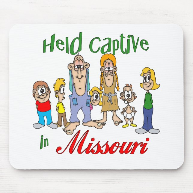 Tapis De Souris Tenu captif dans le Missouri (Devant)