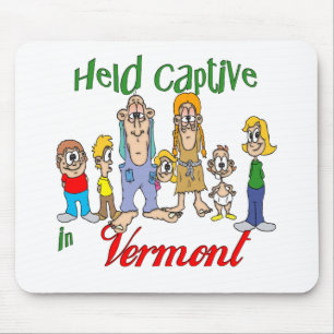 Tapis De Souris Tenu captif dans le Vermont