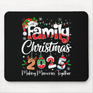 Tapis De Souris Tenue de Noël assortie pour la famille 2025 Squad 
