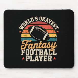 Tapis De Souris Tenue drôle de joueur de football fantastique - Fa