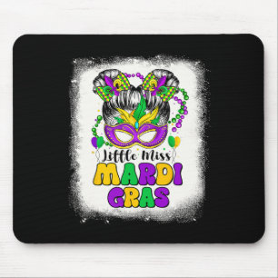 Tapis De Souris Tenue rétro de Mardi Gras pour jeune fille