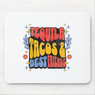 Tapis De Souris Tequila Tacos Meilleurs Amis Cinco De Mayo Taco Tu