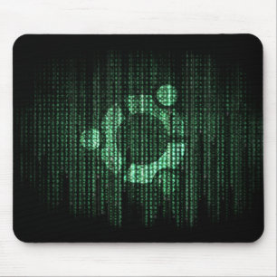 Tapis De Souris Terminal vert de Linux