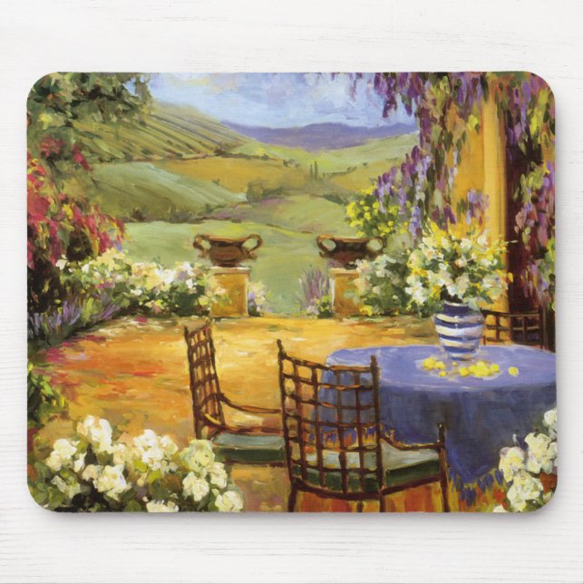 Tapis De Souris Terrasse de campagne (Devant)
