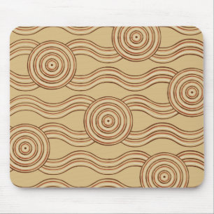 Tapis De Souris Terre d'art autochtone