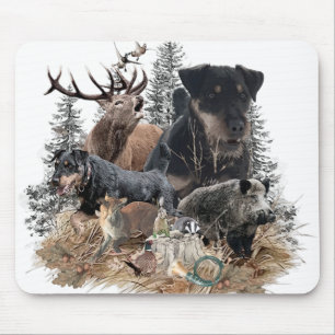 Tapis De Souris Terrier de chasse allemand (Jagdterrier)
