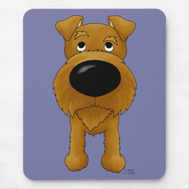 Tapis De Souris Terrier irlandais Mousepad (Devant)