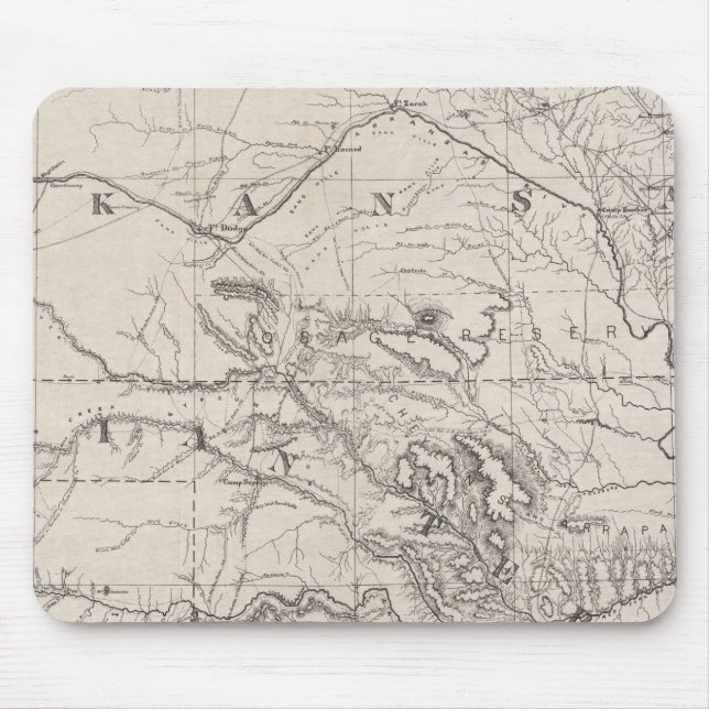 Tapis De Souris Territoire indien (Devant)
