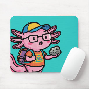 Tapis De Souris T'es sûr axolotl questions Mème sarcastique mignon