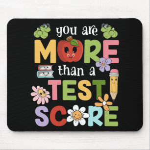 Tapis De Souris Test Day Vous Êtes Plus Qu'Un Test Score Hommes Fe