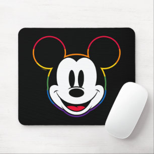 Tapis De Souris Tête arc-en-ciel Mickey classique