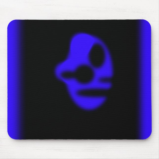 Tapis De Souris Tête bleue (Devant)