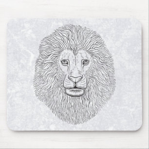 Tapis De Souris Tête de lion