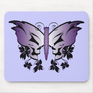 Tapis De Souris Tête de papillon pourpre