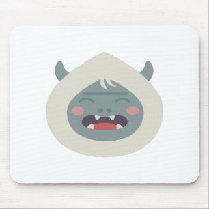 Tapis De Souris Tête de yeti