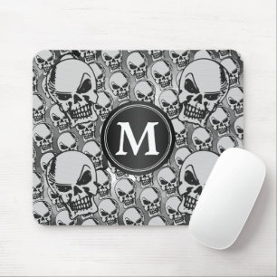 Tapis De Souris Têtes de crâne gothique - Monographie