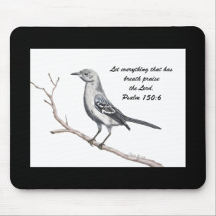 Tapis De Souris Texas Mockingbird Inspiration Mousepad