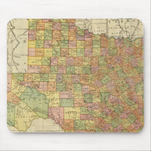 Tapis De Souris Texas par Rand McNally