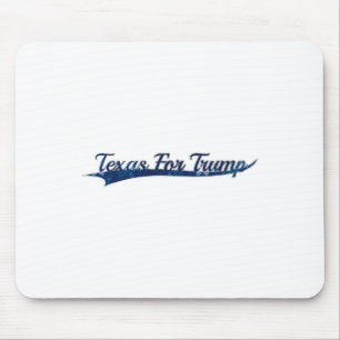 Tapis De Souris Texas pour Trump Conservateur Politique Vintage Va