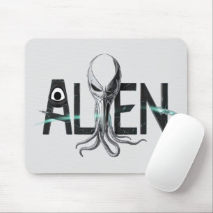 Tapis De Souris Texte de l'Alien d'espace