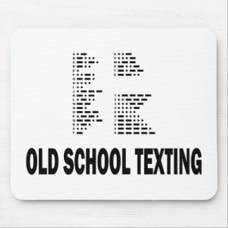 Tapis De Souris Textes de la vieille école