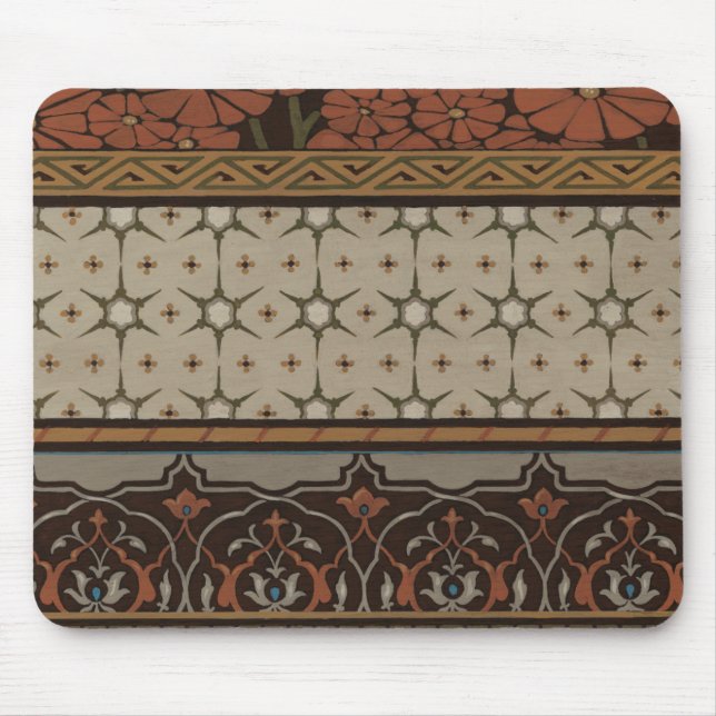 Tapis De Souris Textile d'origine avec Motifs décoratifs (Devant)