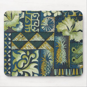 Tapis De Souris textile hawaïen 1950