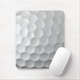 Tapis De Souris Texture de balle de golf blanche gaufree