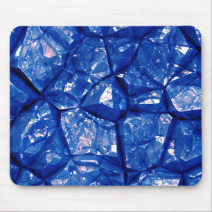 Tapis De Souris Texture de pierre bleue