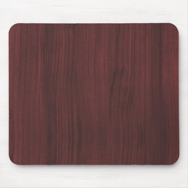 Tapis De Souris Texture en bois d'acajou (Devant)