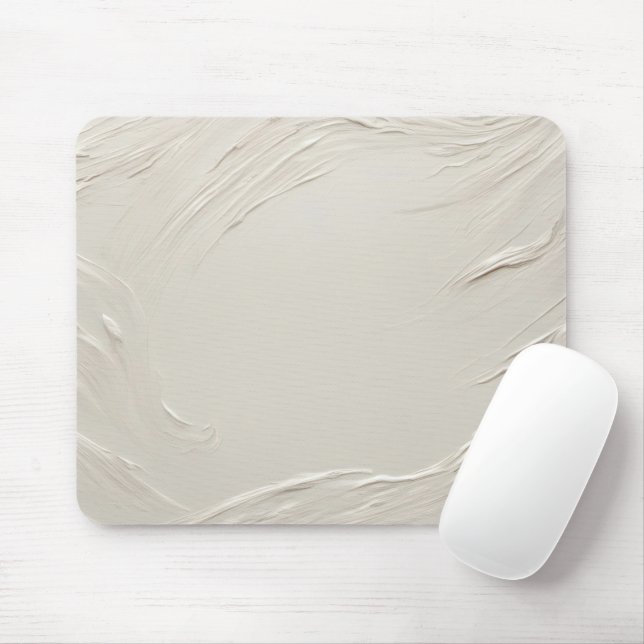 Tapis De Souris Texture ivoire Abstraite (Avec souris)