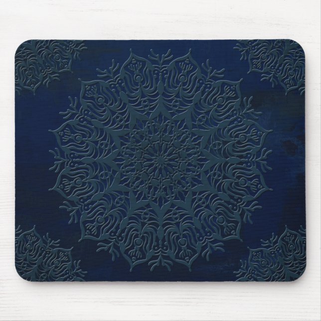 Tapis De Souris texture métallique brossée gaufrée (Devant)