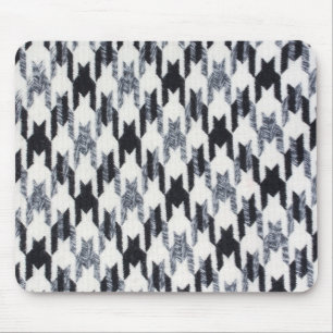 Tapis De Souris Texture moderne du tissu gris et noir du fond