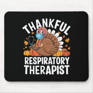 Tapis De Souris Thankful Respiratory Therapist Fall Lung Thanksgiv