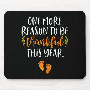 Tapis De Souris Thanksgiving Grossesse Faire-part d'automne bébé R