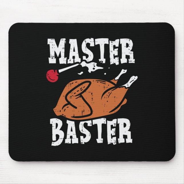 Tapis De Souris Thanksgiving Master Bart Fun Turquie Day Fall Men (Devant)