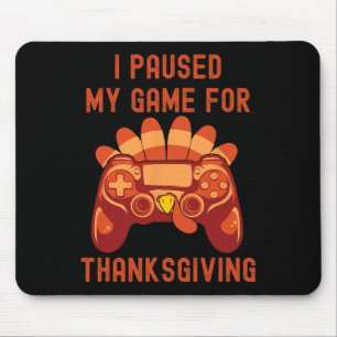 Tapis De Souris Thanksgiving Turquie contrôleur de jeu garçons