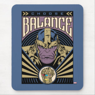 Tapis De Souris Thanos - Choisissez l'équilibre