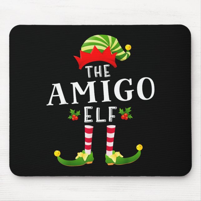 Tapis De Souris The Amigo Elf Christmas Matching Pajama  (Devant)